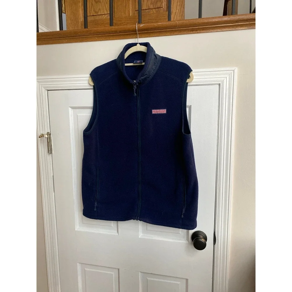 Vineyard Vines Harbor Fleece Vest men's‎ medium